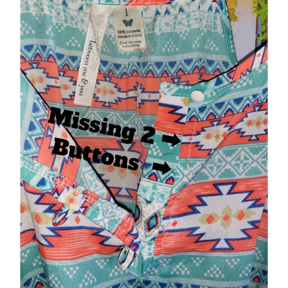 Between Me & You - Multicolor Romper - Picture 4 of 4